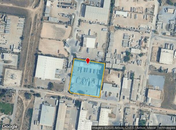 816 E Produce Rd, Hidalgo, TX Parcel Map