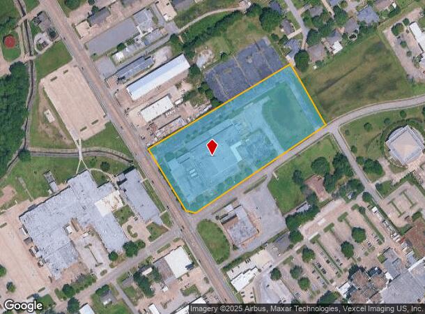 1100 Bertrand Dr, Lafayette, LA Parcel Map
