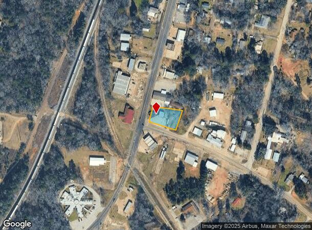 911 S Commerce St, Overton, TX Parcel Map