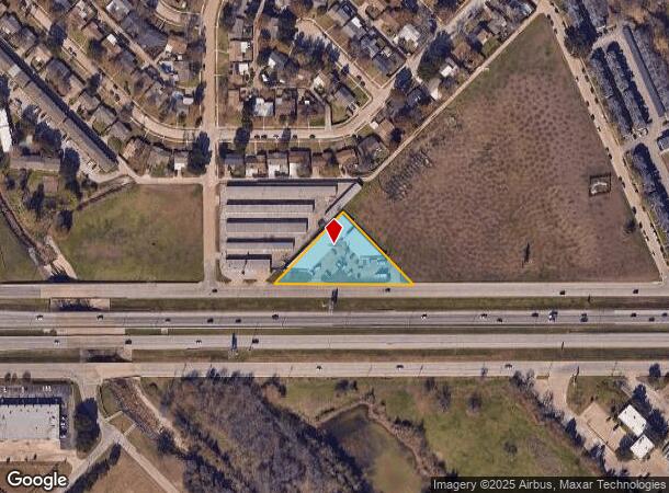 3203 Us Highway 80 E, Mesquite, TX Parcel Map