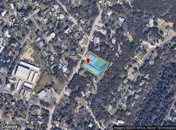  1607 N Cuernavaca Dr, Austin, TX Parcel Map