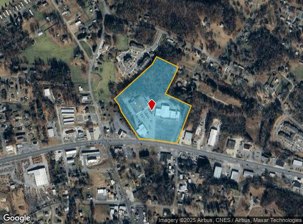  1128 W Pine St, Mount Airy, NC Parcel Map