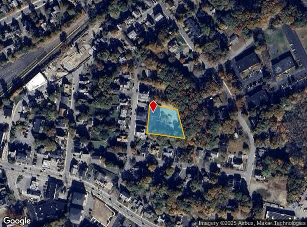 37 Ruggles St, Franklin, MA Parcel Map