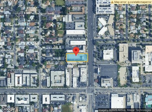  6841 Sepulveda Blvd, Van Nuys, CA Parcel Map