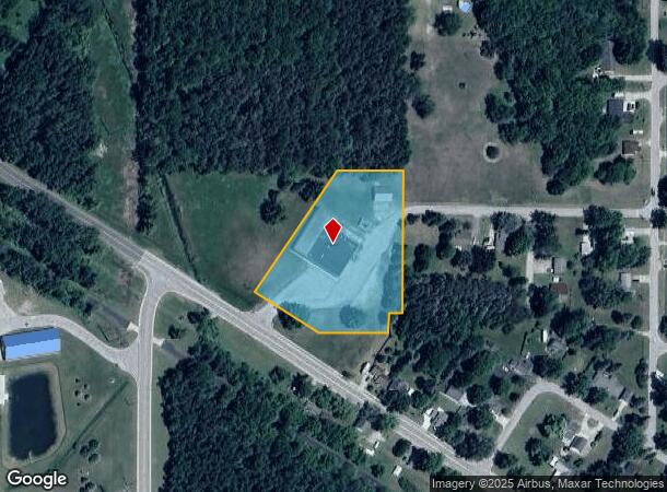  440 W Railway St, Coleman, MI Parcel Map