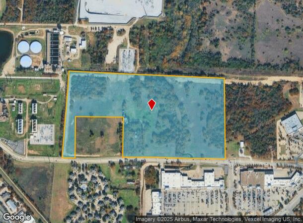  2203 Spencer Rd, Denton, TX Parcel Map