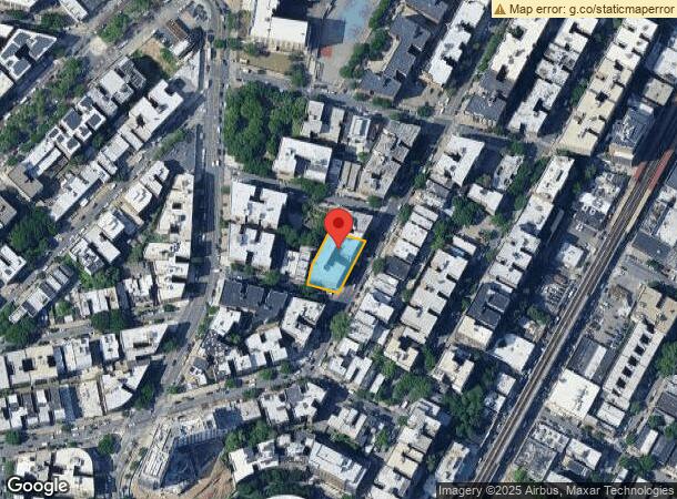  1661 Grand Ave, Bronx, NY Parcel Map