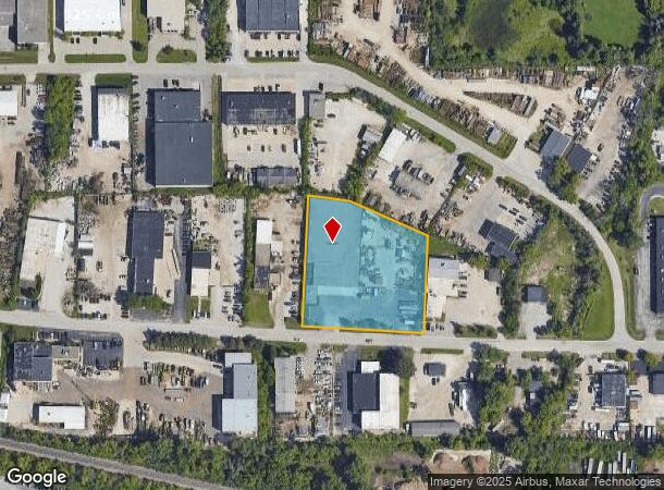  N59w14374 Bobolink Ave, Menomonee Falls, WI Parcel Map