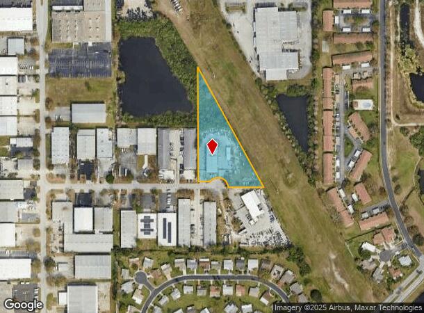  4481 107Th Cir N, Clearwater, FL Parcel Map