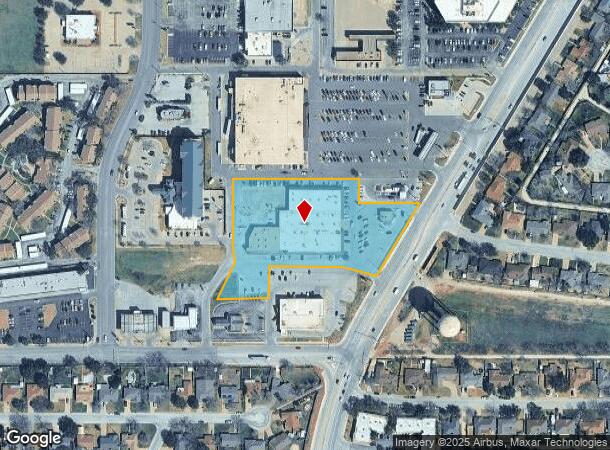 4582 Buffalo Gap Rd, Abilene, TX Parcel Map