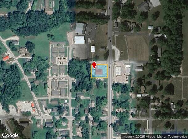  354 N Main St, Cloverdale, IN Parcel Map