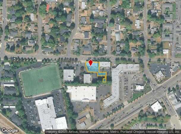 8020 Sw Pfaffle St, Portland, OR Parcel Map