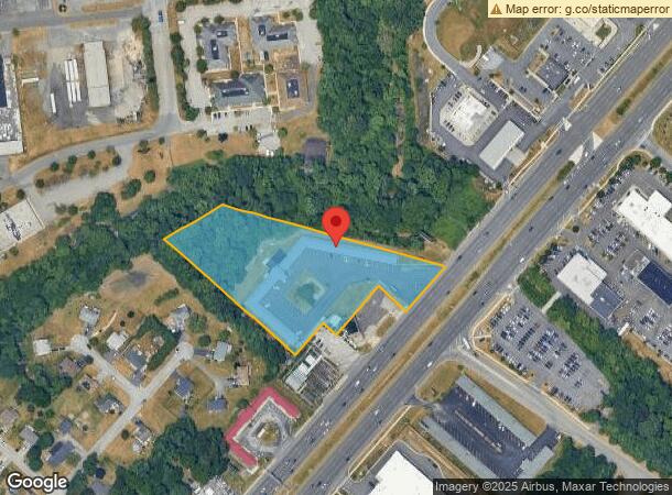 133 S Dupont Hwy, New Castle, DE Parcel Map