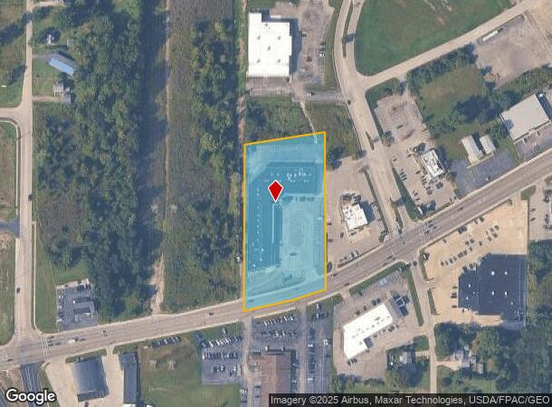 2825 W Prospect Rd E, Ashtabula, OH Parcel Map