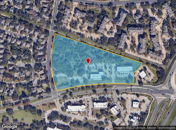  5700 W Slaughter Ln, Austin, TX Parcel Map