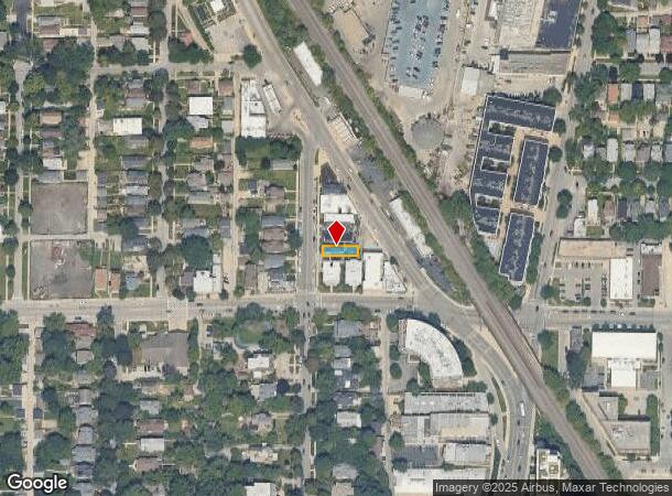  1909 Asbury Ave, Evanston, IL Parcel Map