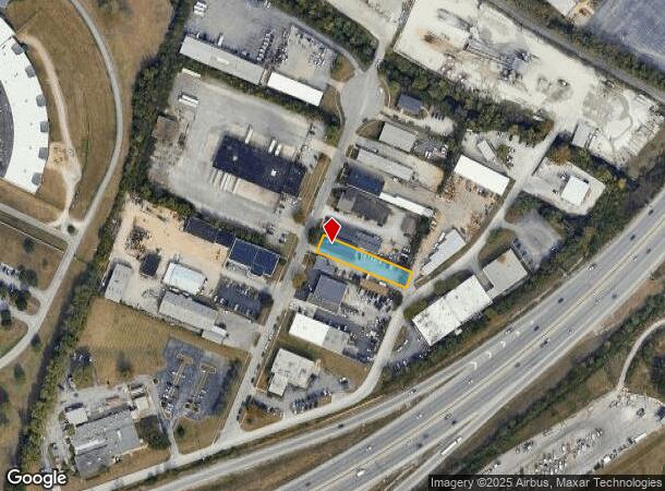  640 Bizzell Dr, Lexington, KY Parcel Map