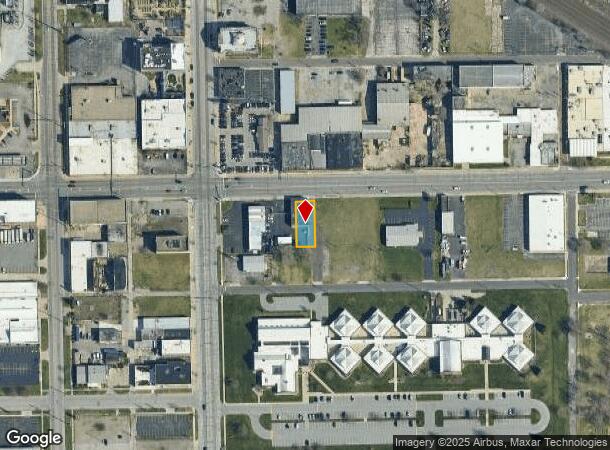  116 E Sample St, South Bend, IN Parcel Map