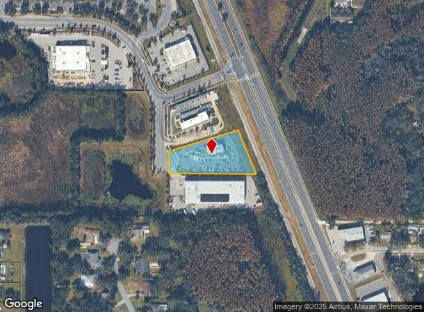 21362 Walmart Way, Lutz, FL Parcel Map