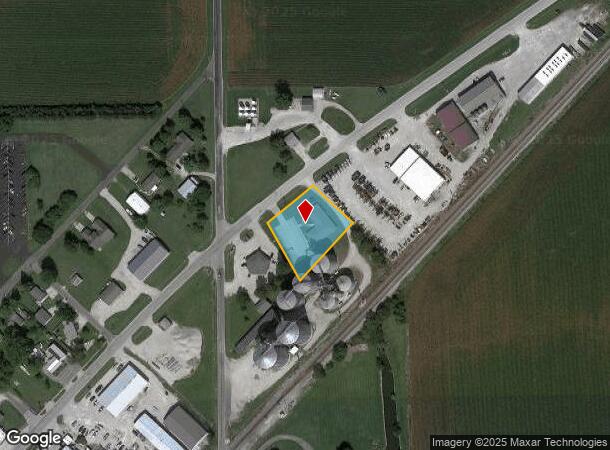  809 N Obannon St, Raymond, IL Parcel Map