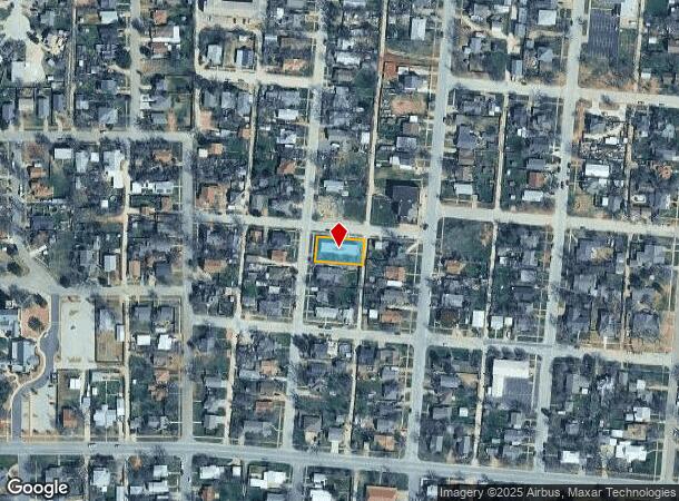  1641 S 5Th St, Abilene, TX Parcel Map