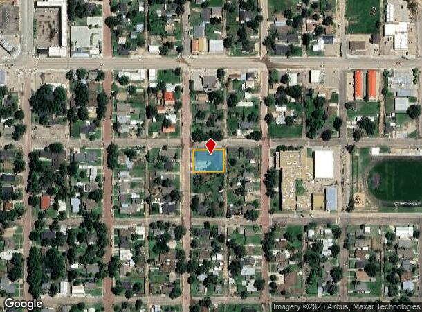 801 Scott Ave, Dalhart, TX Parcel Map