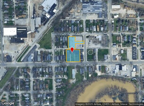 1616 W Main St, Fort Wayne, IN Parcel Map