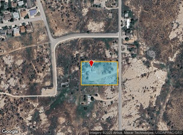 1515 S Oak St, Cortez, CO Parcel Map