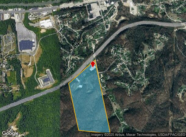  358 Cedar Crest Dr, Huntington, WV Parcel Map