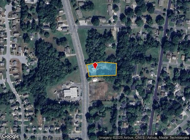  1540 Maple Ave, Burlington, NC Parcel Map