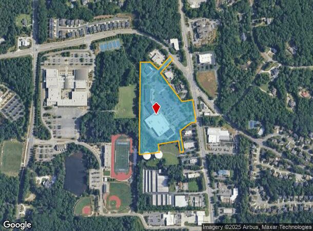  13800 Bethany Rd, Alpharetta, GA Parcel Map