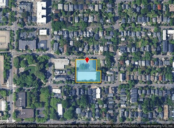  44 Ne Morris St, Portland, OR Parcel Map