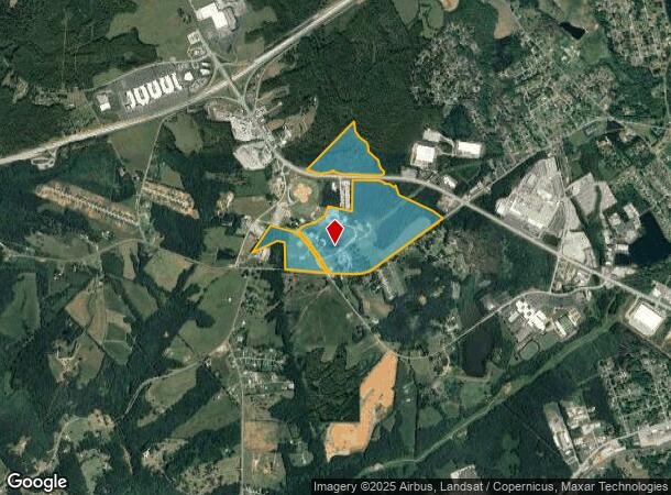  Twin Lakes Midway-Ball Flds, Gaffney, SC Parcel Map