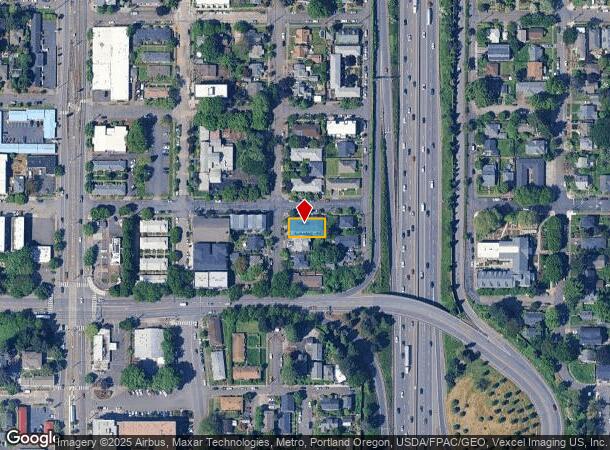  1250 N Blandena St, Portland, OR Parcel Map
