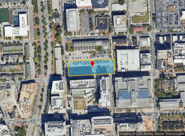  630 W Fayette St, Baltimore, MD Parcel Map