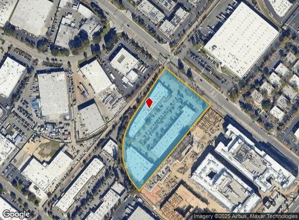  1921 Carnegie Ave, Santa Ana, CA Parcel Map