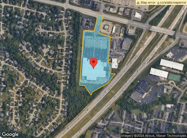  7975 Tylersville Square Dr, West Chester, OH Parcel Map