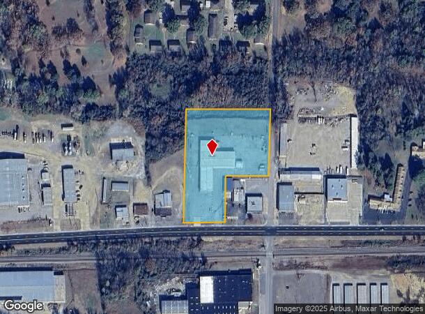 1215 E Broadway St, Morrilton, AR Parcel Map