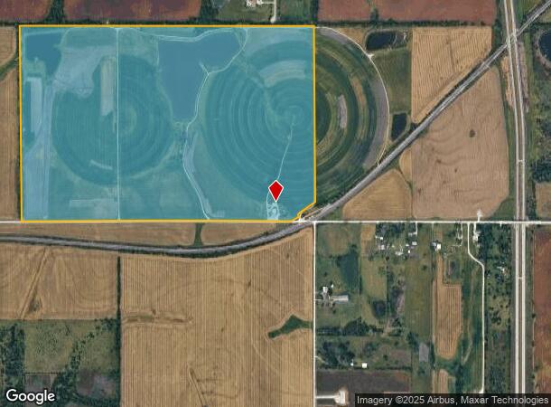 8860 W 215Th St, Bucyrus, KS Parcel Map