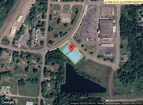  109 Ashley St, Sandstone, MN Parcel Map