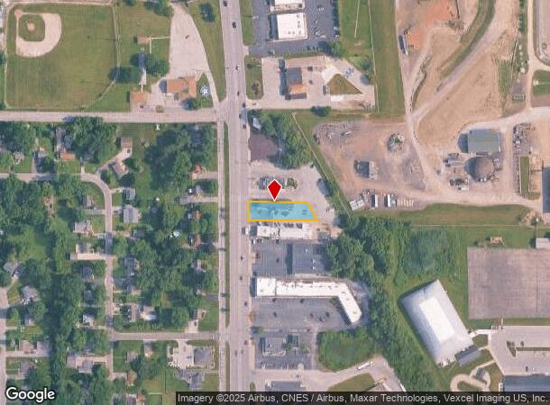 1314 N Main St, Crown Point, IN Parcel Map