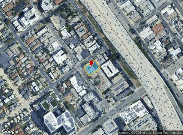  2100 Sawtelle Blvd, Los Angeles, CA Parcel Map