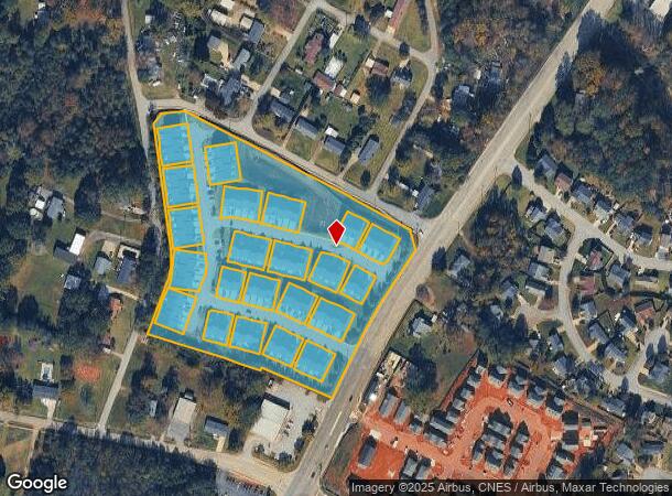  110 Marthawood Ln, Greer, SC Parcel Map