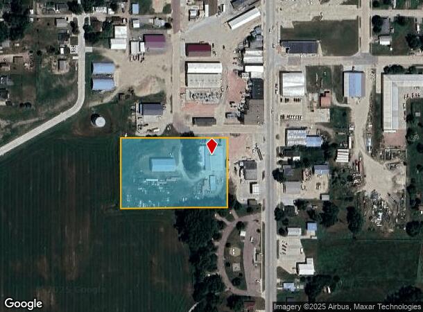  115 Clark St, Wayne, NE Parcel Map