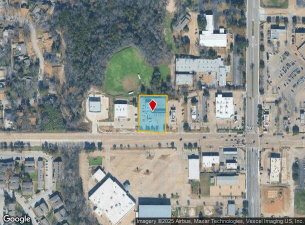  2451 W Ledbetter Dr, Dallas, TX Parcel Map