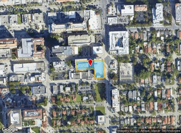 2600 S Douglas Rd, Coral Gables, FL Parcel Map