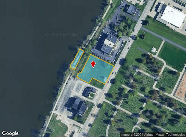  2110 Riverside Dr, Green Bay, WI Parcel Map