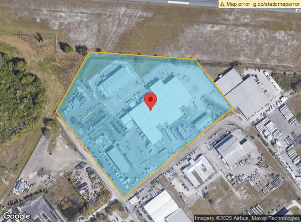  1602 Industrial Park Dr, Plant City, FL Parcel Map