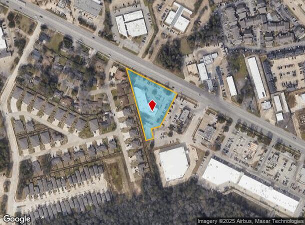 2129 W Davis St, Conroe, TX Parcel Map