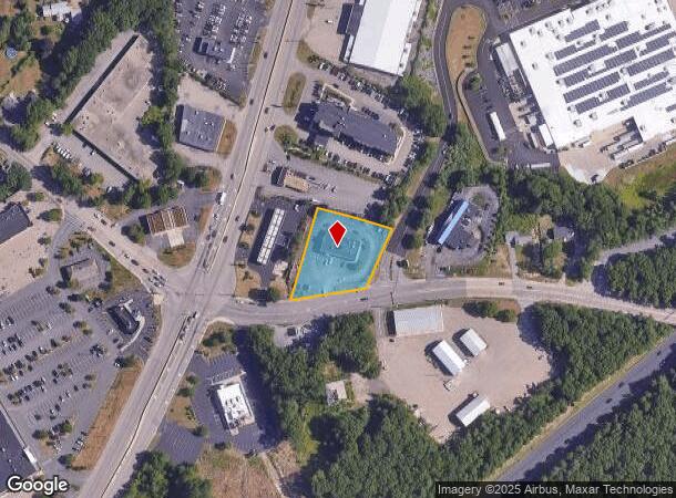  506 High Plain St, Walpole, MA Parcel Map